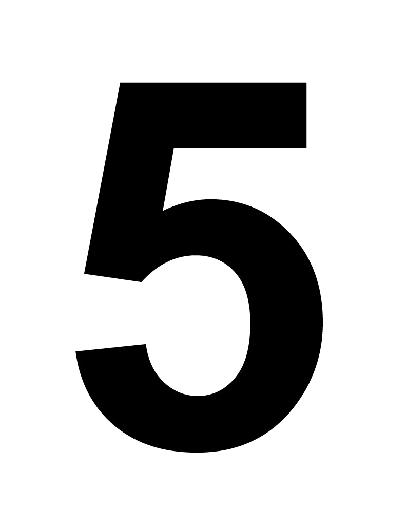 Number 5 Png Five Clipart Transparent Background Free Transparent 