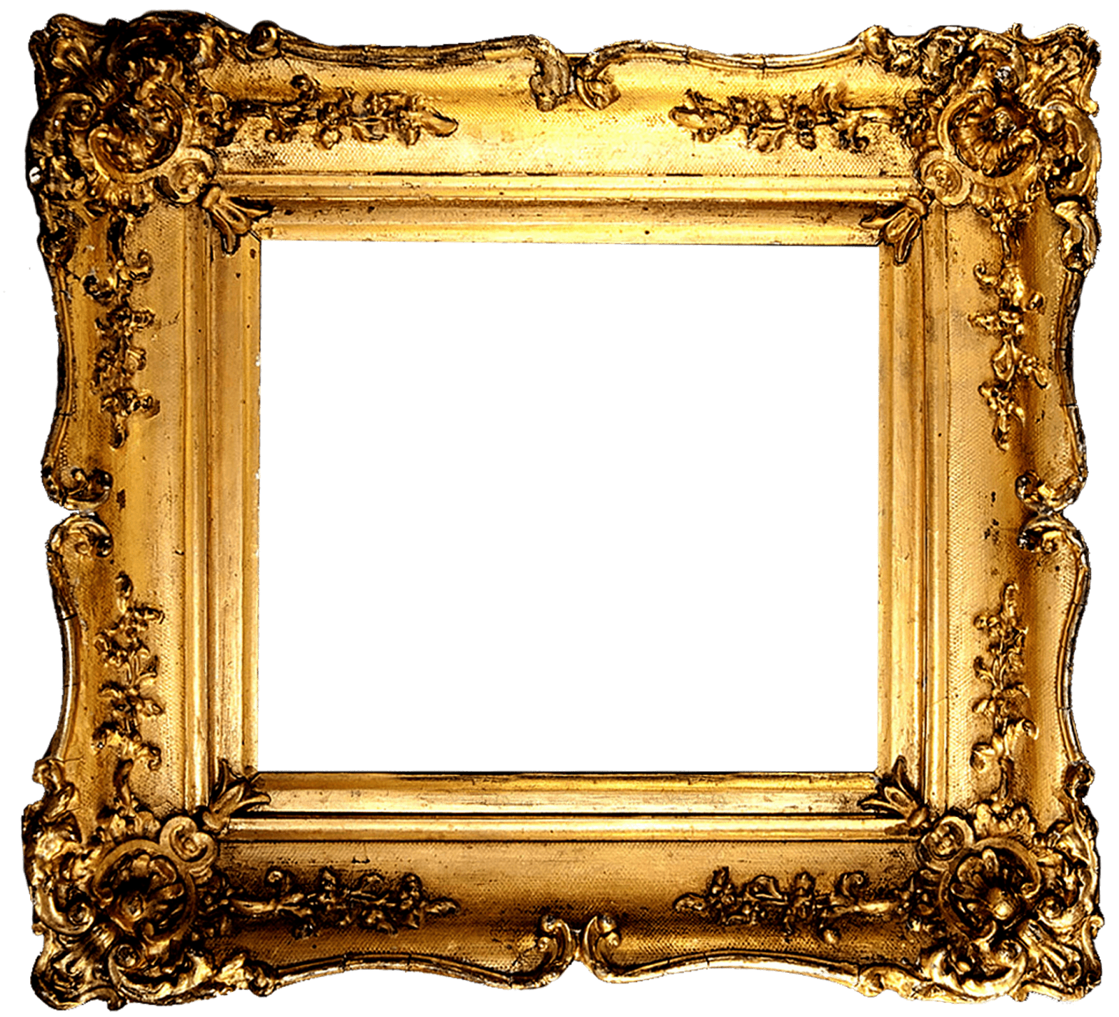 Gold Frame PNG Transparent Images | PNG All