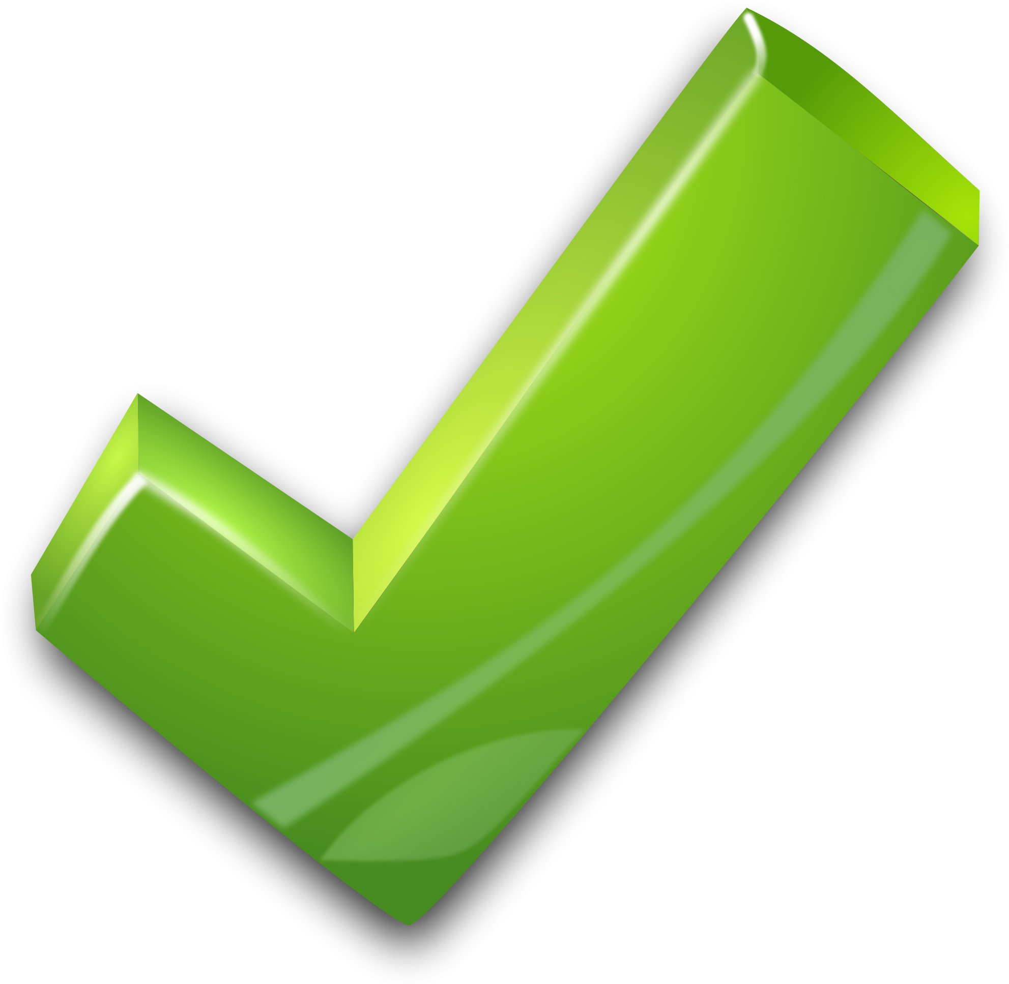 Green Tick PNG Transparent Images PNG All