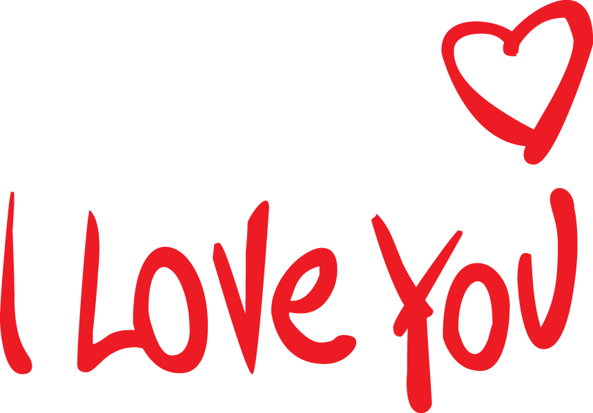 I Love You Text Png Images Png All Png All