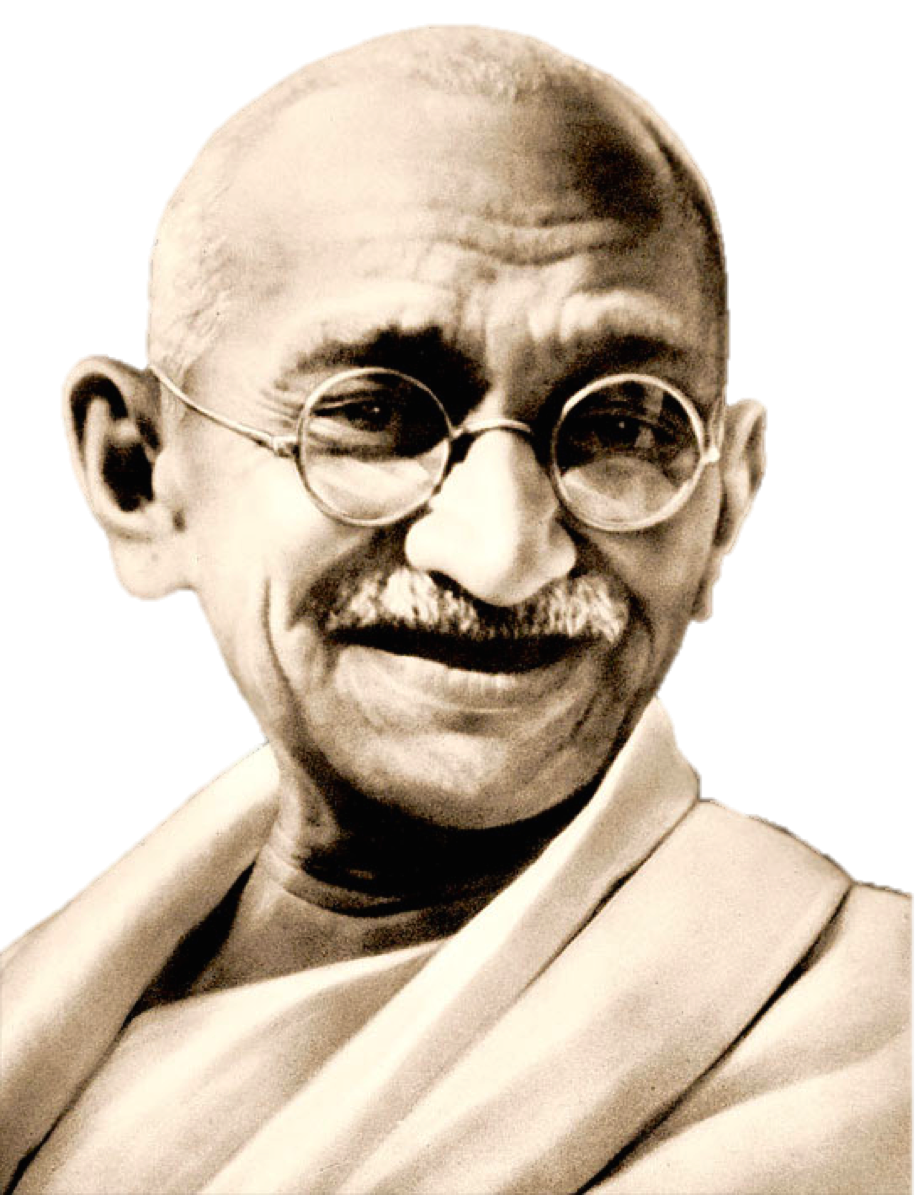 Mahatma Gandhi Image PNG gratuite