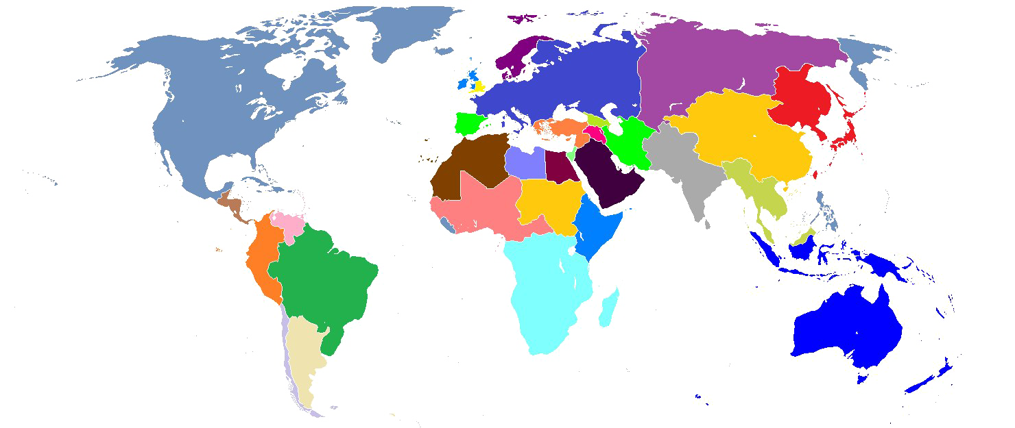 Dünya Haritası Png Dosyası