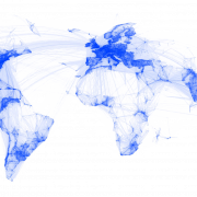 Image PNG de la carte du monde