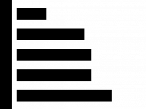 Bar Chart Silhouette PNG Pic