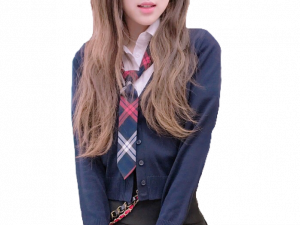 school uniform, casual fashion, stylish outfit, young adult attire, Blackpink PNG