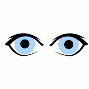العيون الزرقاء ناقلات الشفافة PNG
