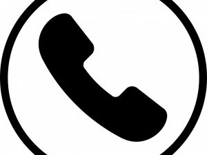 Call Silhouette PNG Cutout