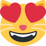 Katzenaugen Emoji Png Foto