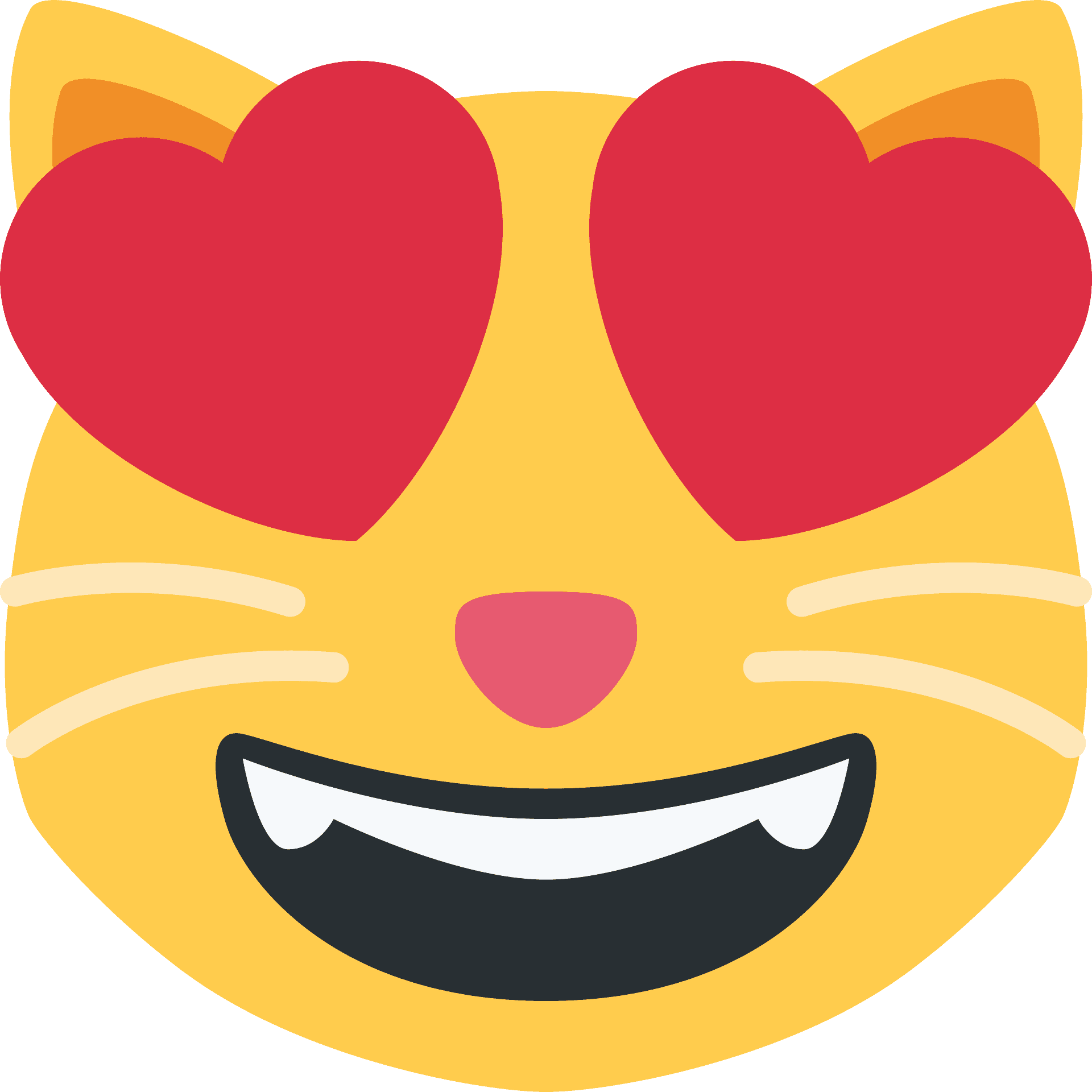 Katzenaugen Emoji Png Foto