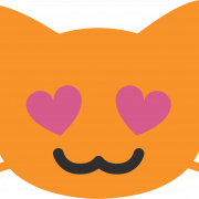 Kattenogen emoji png pic