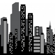 Cityscape silhouette transparent na mga imahe