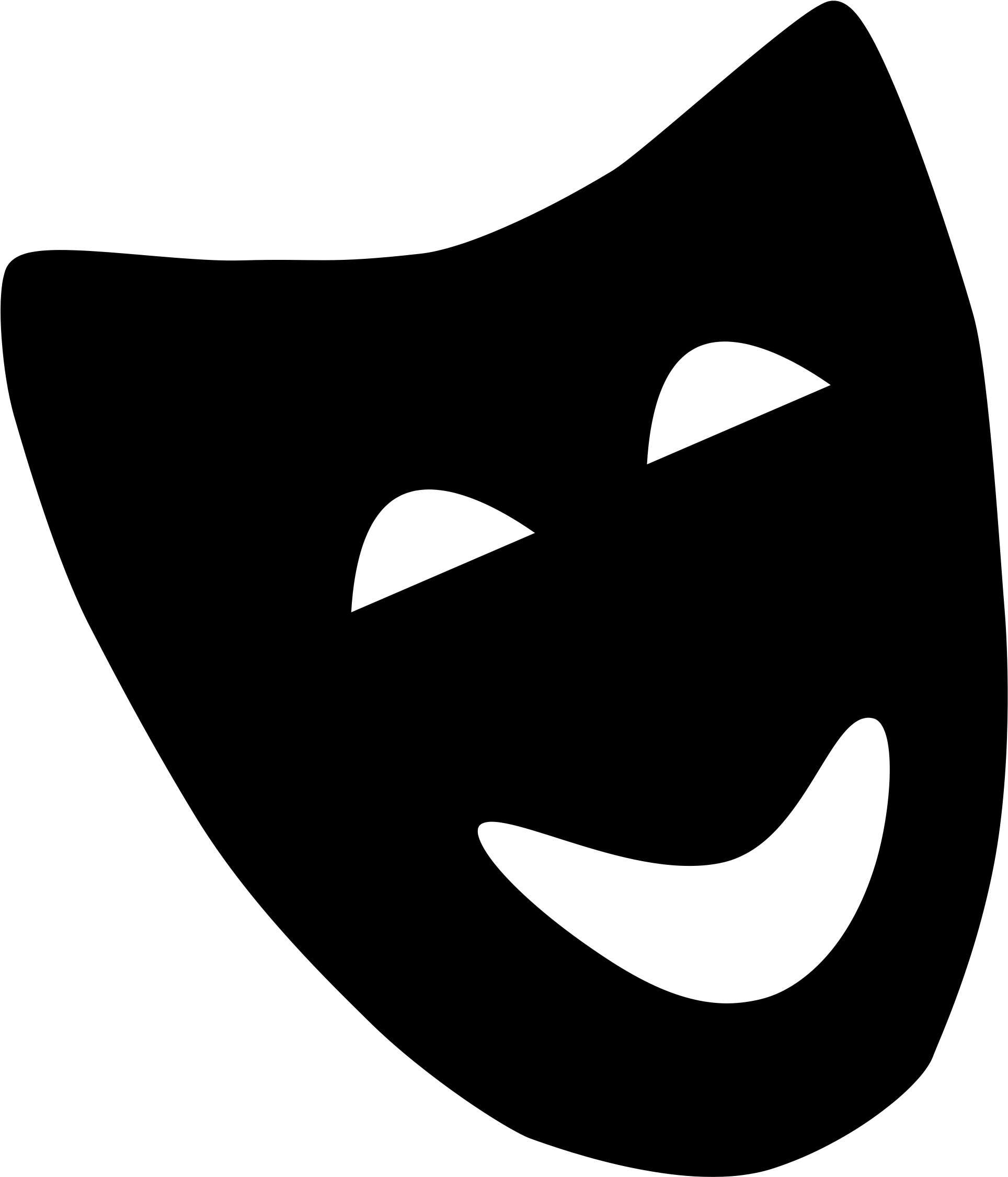 Comedy Mask No Background - PNG All