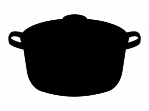 Cooking Pot Silhouette PNG Picture