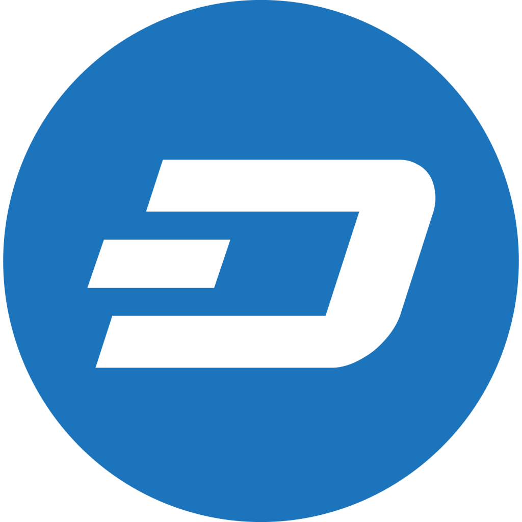 Dash Crypto Logo PNG Ausschnitt