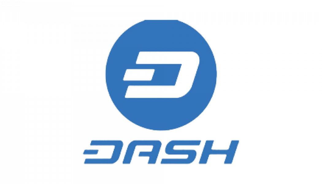 Dash Crypto Logo trasparente