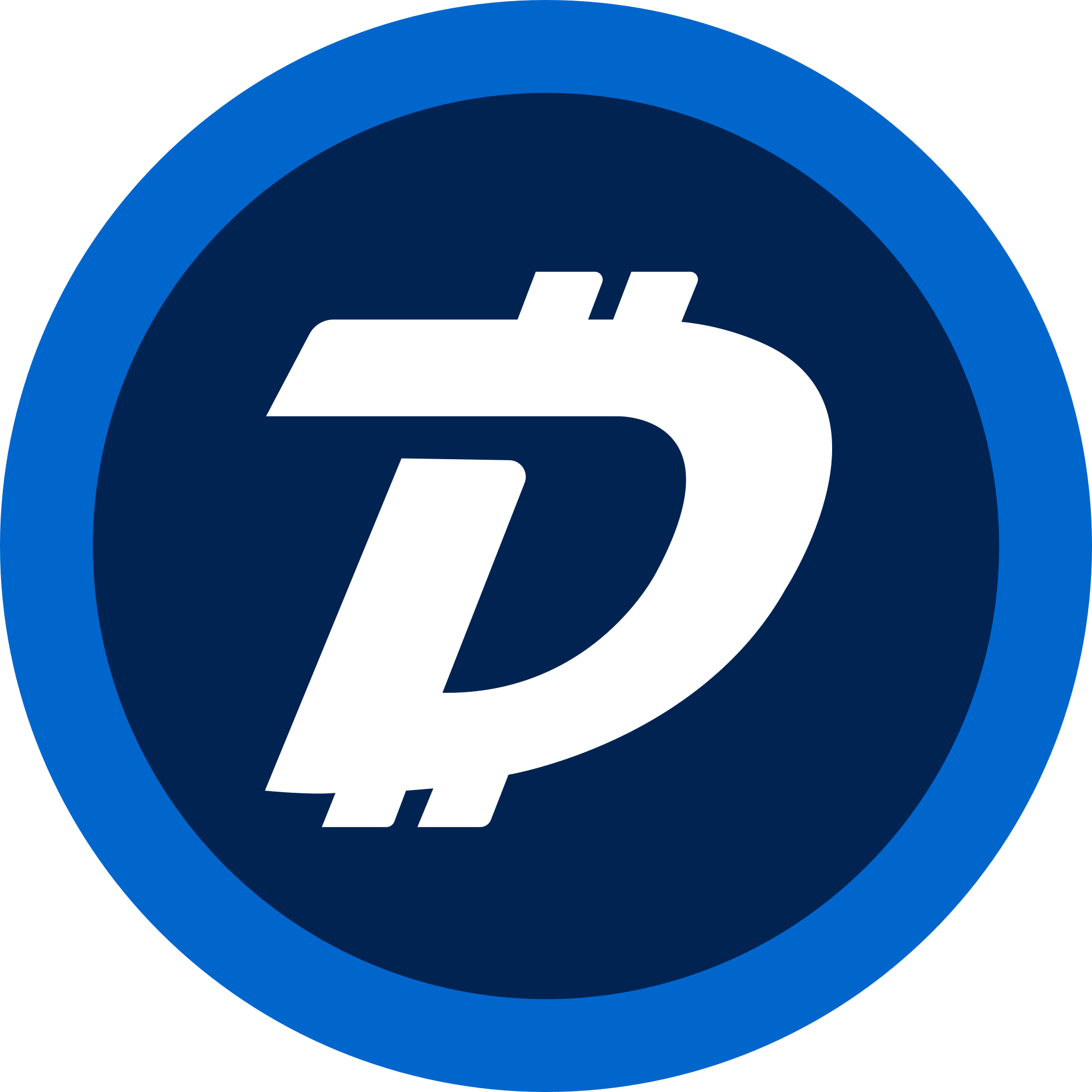 Imagens do logotipo da Crypto Digibyte