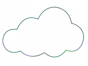 cloud icon, weather symbol, digital storage, fluffy cloud, Drawing PNG