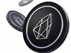 EOS Crypto Logo PNG Cutout