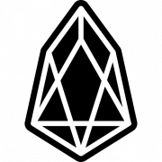 EOS Crypto Logo PNG kostenloses Bild