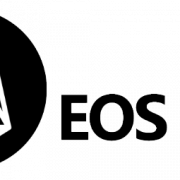EOS Crypto Logo PNG Bild