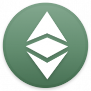 Imagens de logotipo clássico Ethereum