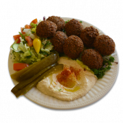falafel อาหาร png cutout