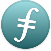 Filecoin Crypto Logo PNG Bild