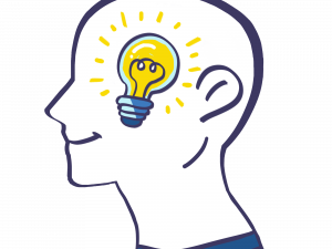 Knowledge Brain PNG Cutout