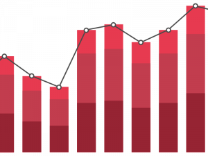 Line Chart Vector No Background