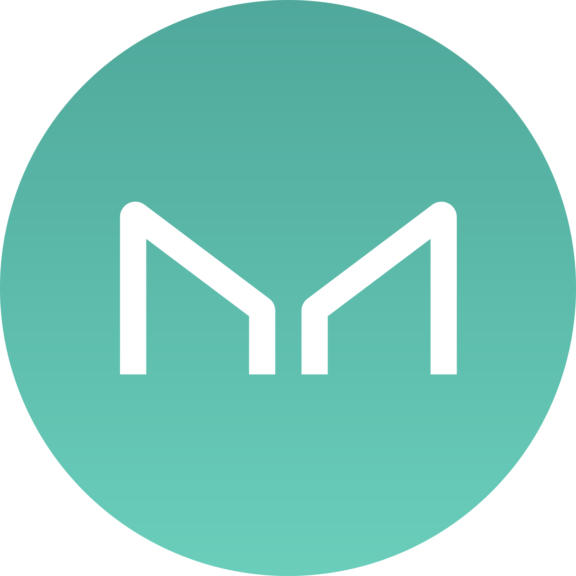 Maker Crypto Logo PNG Bild