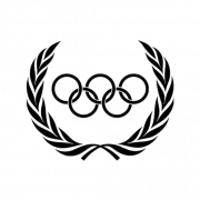أولمبياد صورة ظلية PNG الموافقة المسبقة عن علم