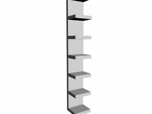 shelf unit, vertical storage, modern shelving, home organization, Shelf Storage PNG