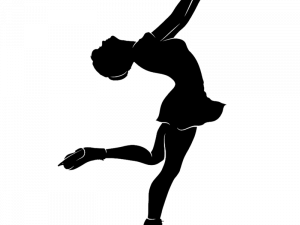 Skating Silhouette PNG File