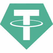 Logo Crypto Tether PNG