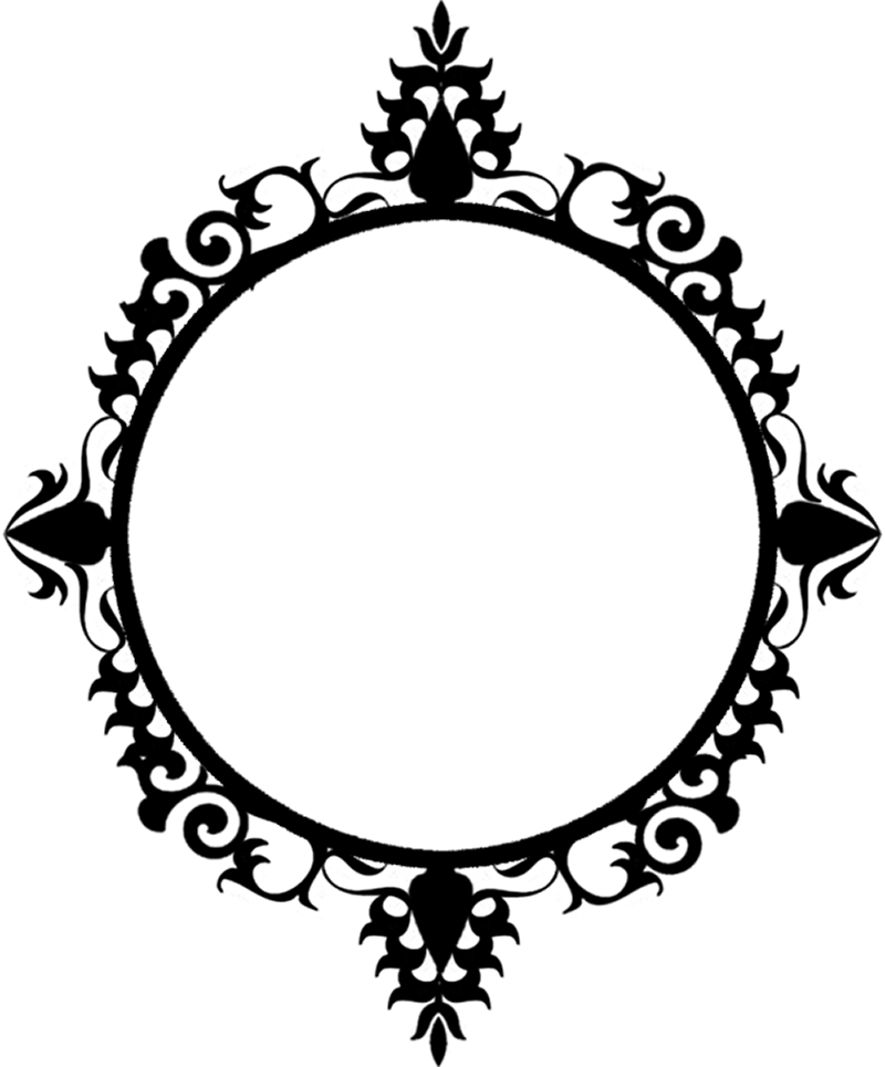 Round Frame PNG - Round Frame, Black Round Frame, White Round