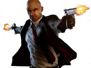 Black Suit Agent PNG Image