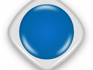 blue button, user interface icon, graphic design element, circular symbol, Blue Abstract PNG