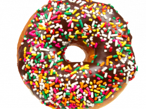 Chocolate Donut PNG Image