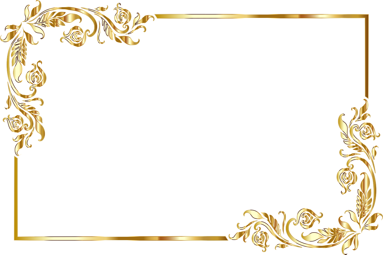 Golden Frame Png Image Png All Png All