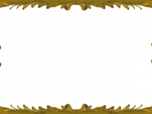 Golden Frame PNG Images