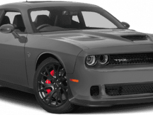 Grey Dodge Challenger PNG Picture