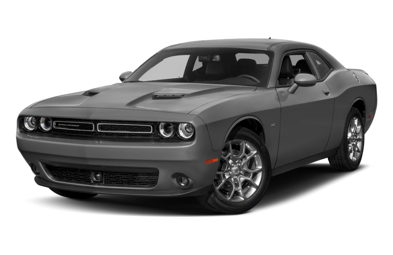 Gray Dodge Challenger PNG