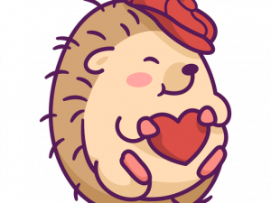 Hedgehog Vector PNG Pic