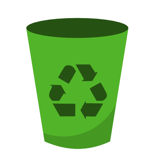 Recycler la poubelle PNG Photo