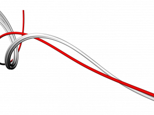 electrical wire, signal transmission, insulated cable, circuit design, Red Abstract PNG