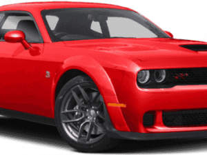 Red Dodge Challenger PNG