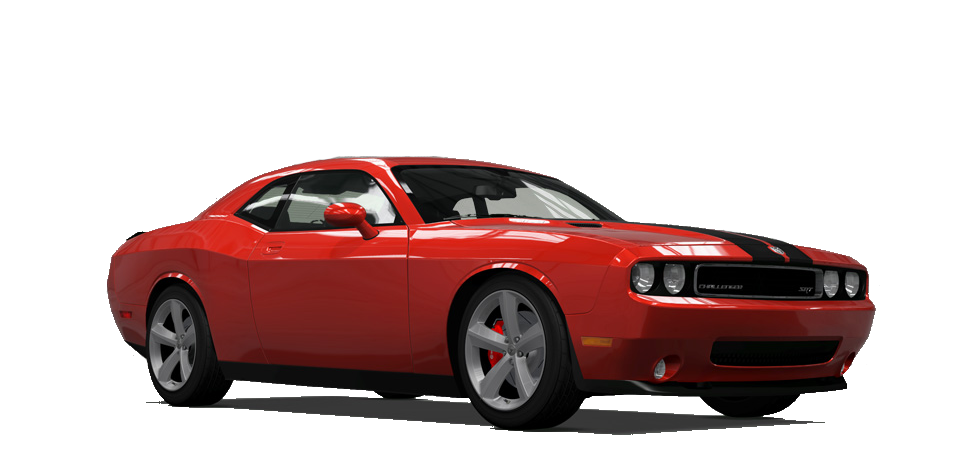 Red Dodge Challenger Png Dosyası