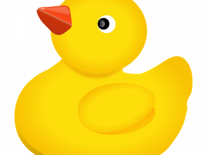 Rubber Duck PNG Cutout