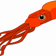 Squid Resif Creature Png Ücretsiz Görüntü