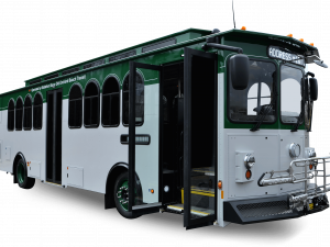 Trolleybus Background PNG